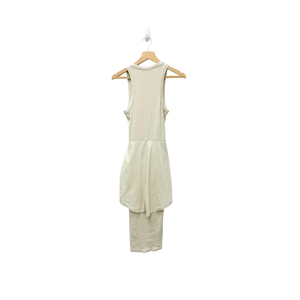 Veronica Beard Odeon Ribbed Knit Sleeveless Tie Waist Midi Dress Women's Size XS